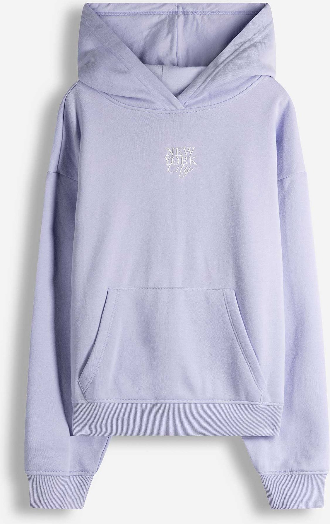 Hoodie - Schriftzug - lila