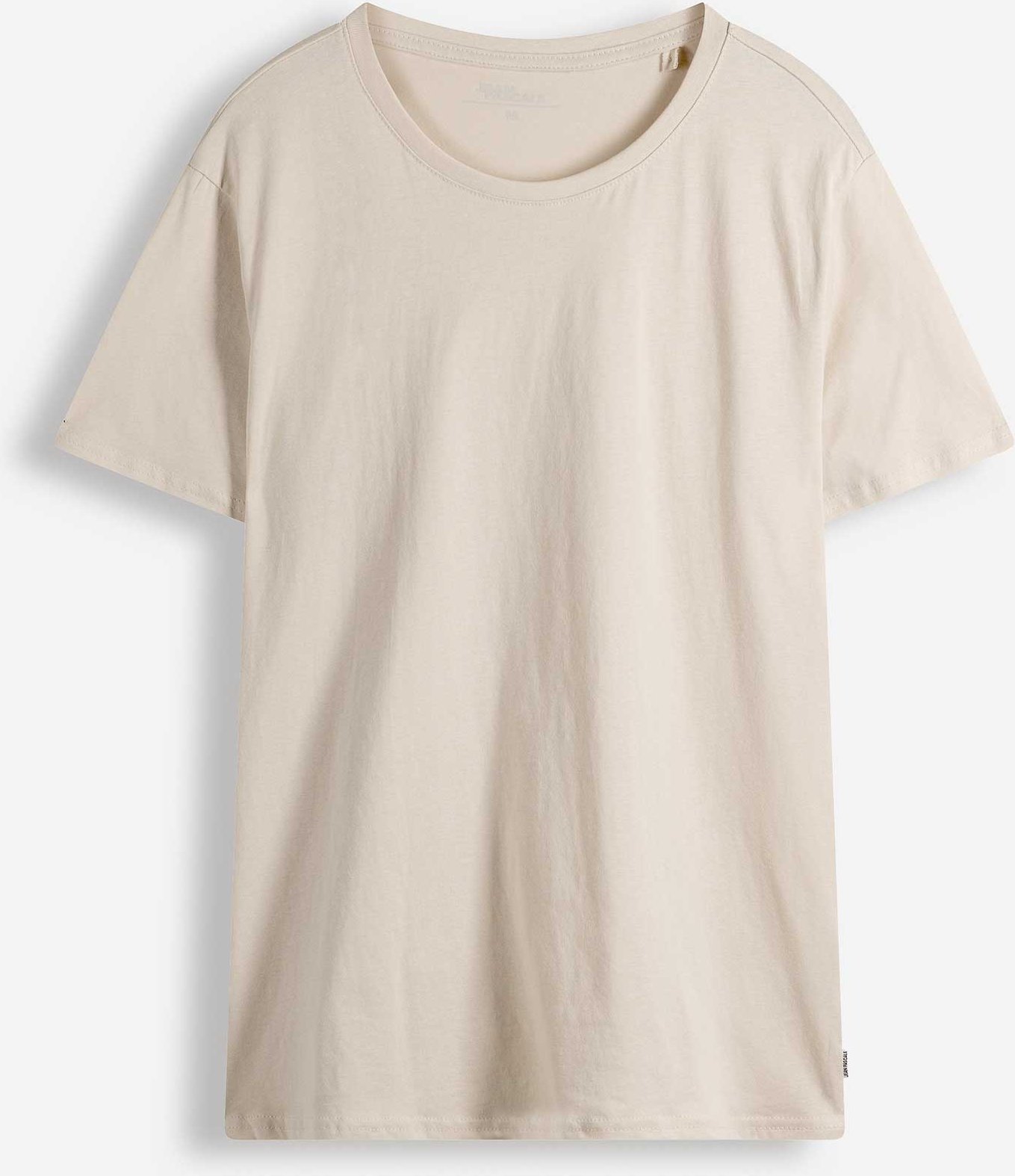 T-Shirt - einfarbig - weiß