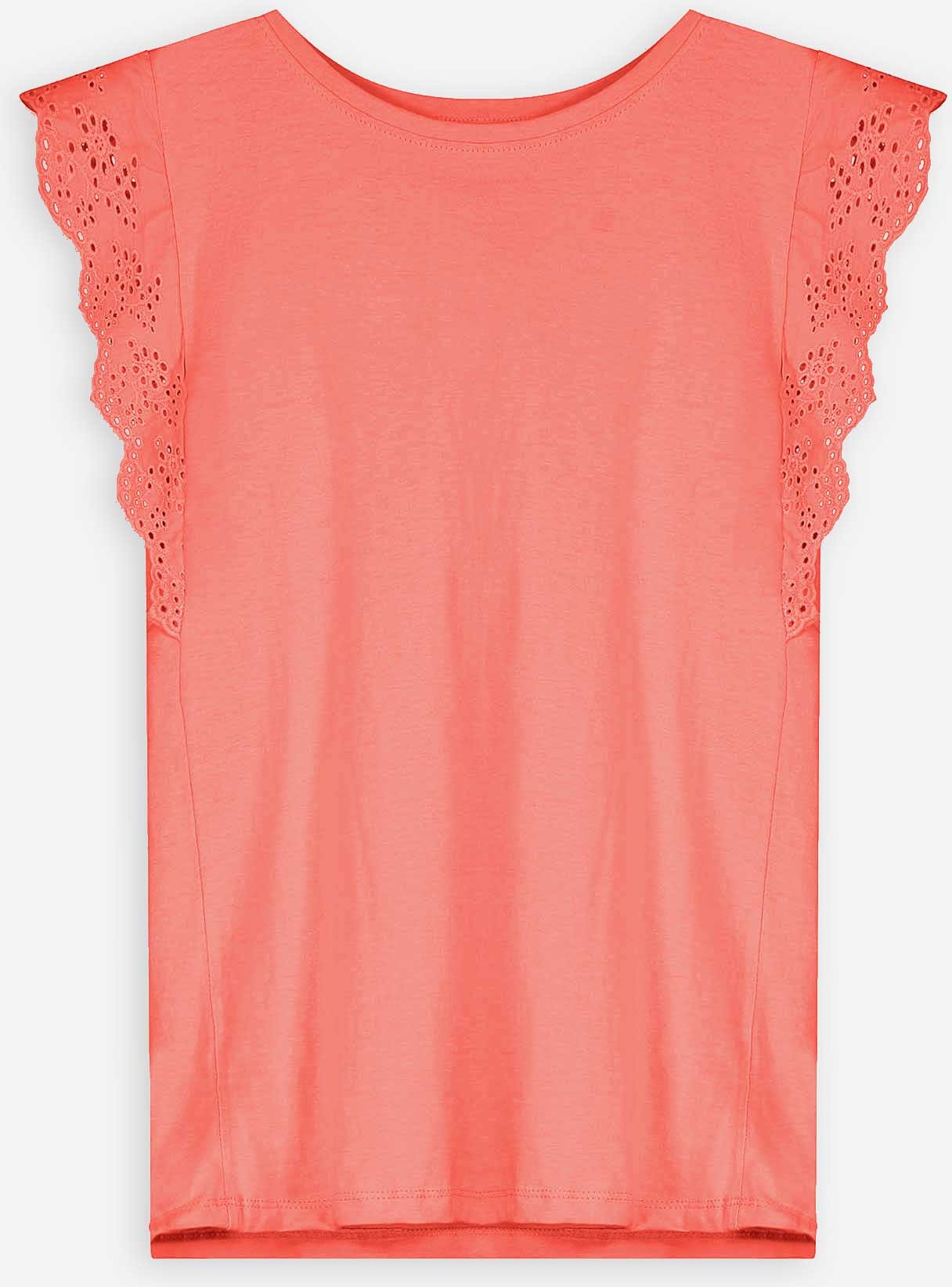 T-Shirt - Lochspitze - hellrot