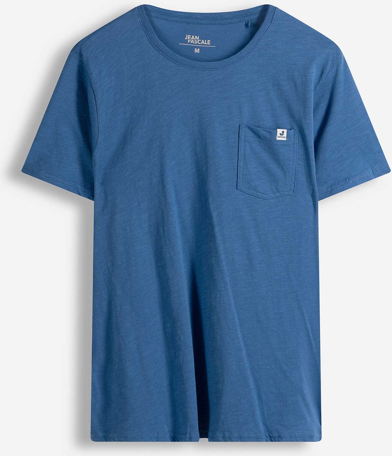 T-Shirt - Brusttasche - blau