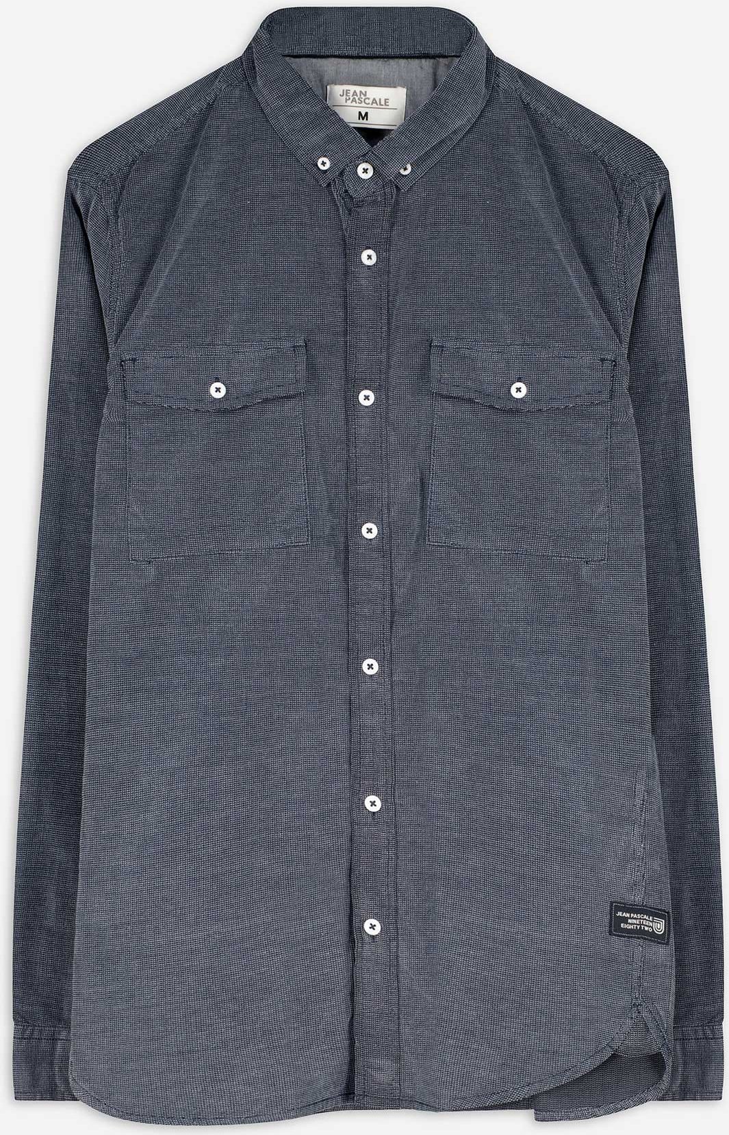 Hemd - Baumwolle - dunkelblau