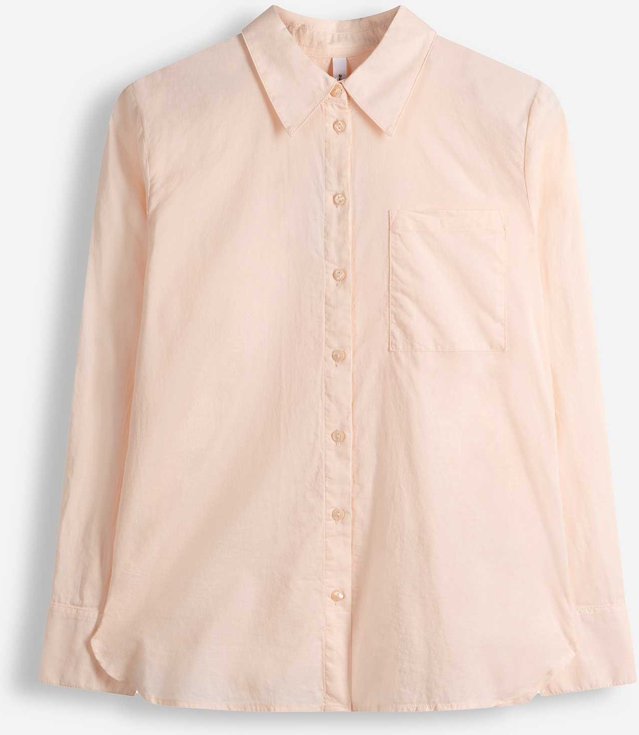 Hemdbluse - Soft-Touch - rosa