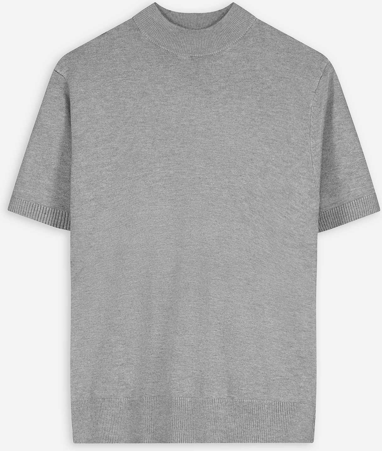 Thumbnail - Strickshirt - Viskose-Mix - grau