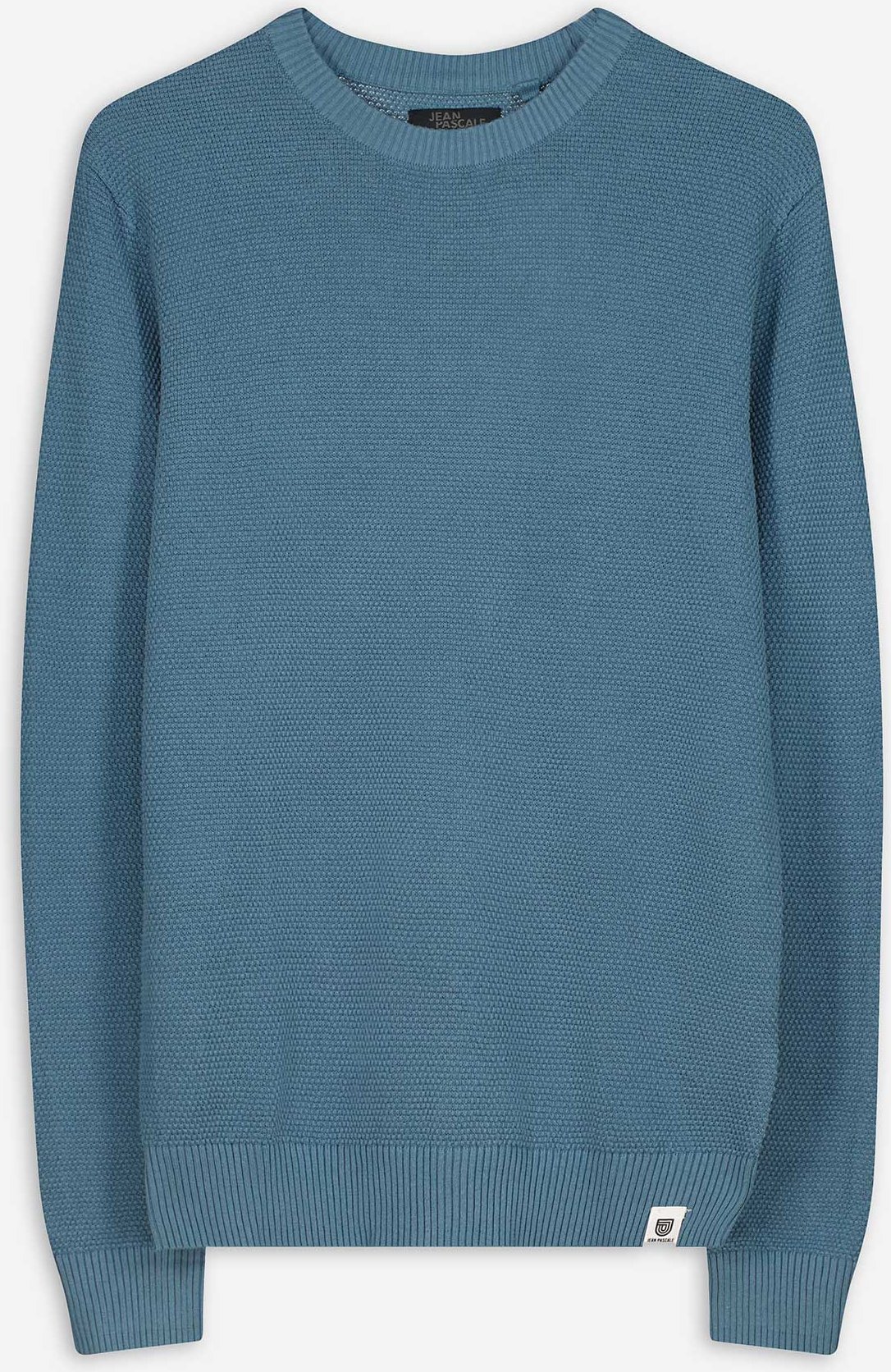 Pullover - Baumwolle - türkis