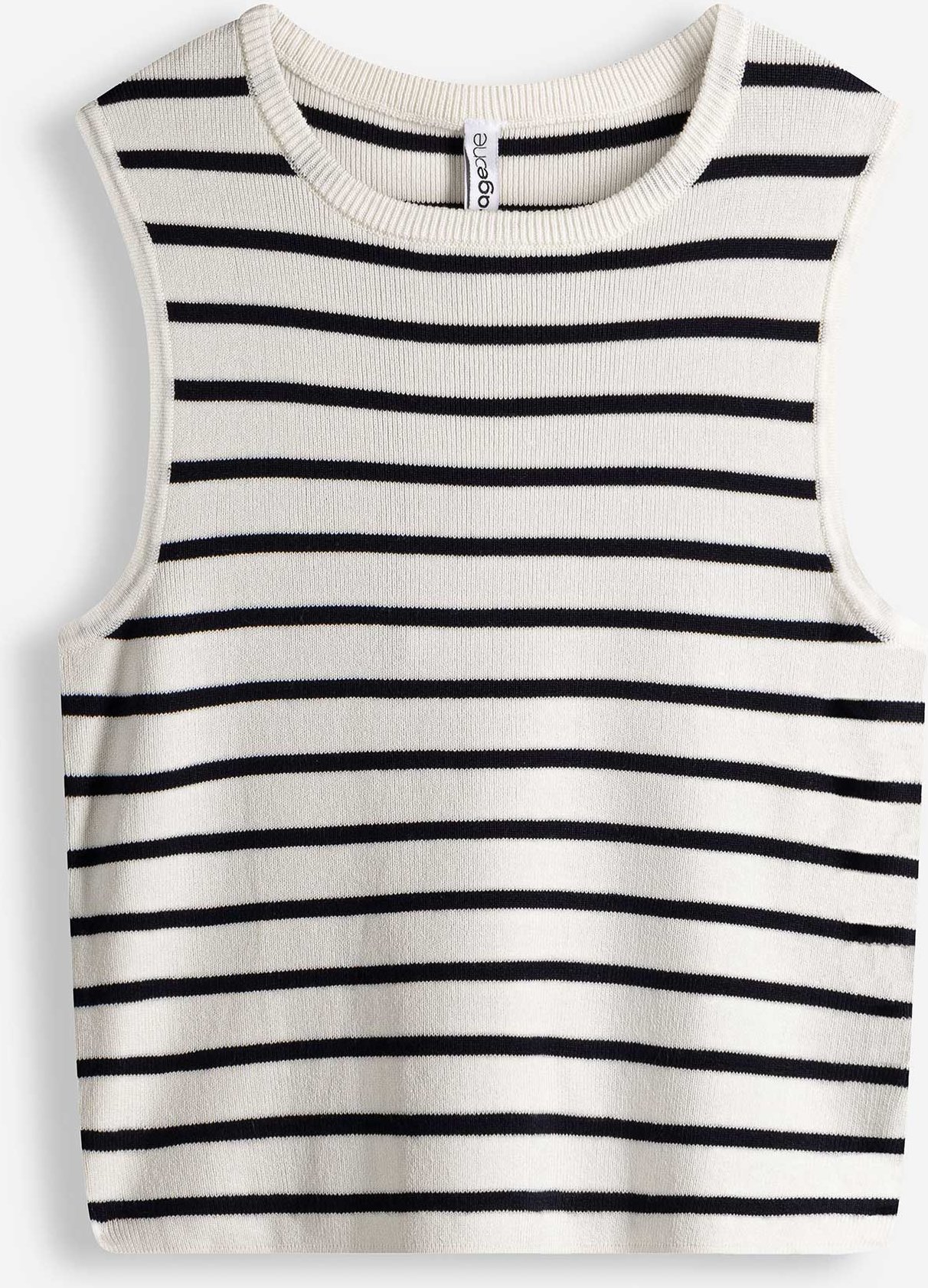 Stricktop - Viskose-Anteil - dunkelblau