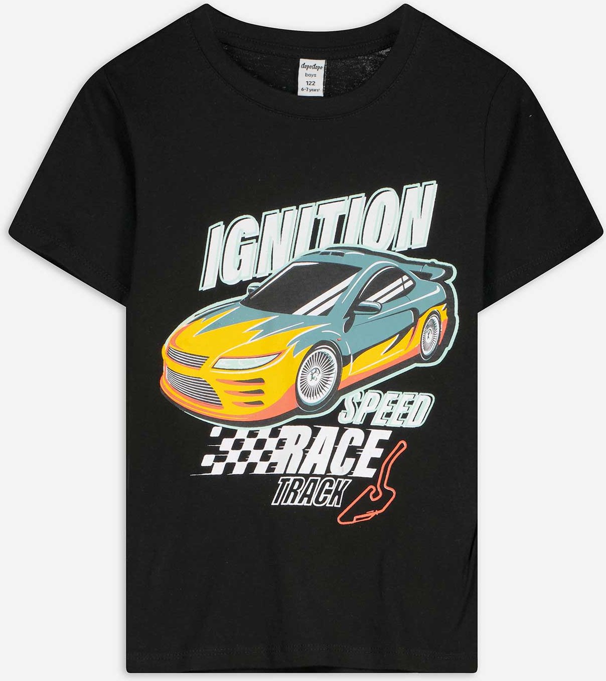 Thumbnail - T-Shirt - Frontprint - schwarz