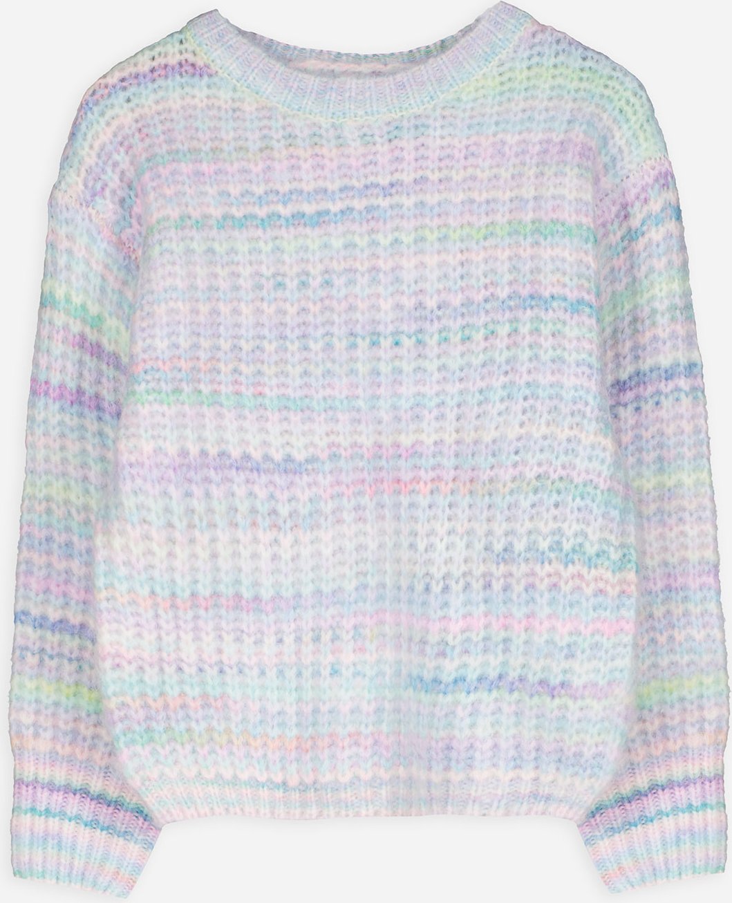 Pullover - Mehrfarbiges Design - bronzefarben