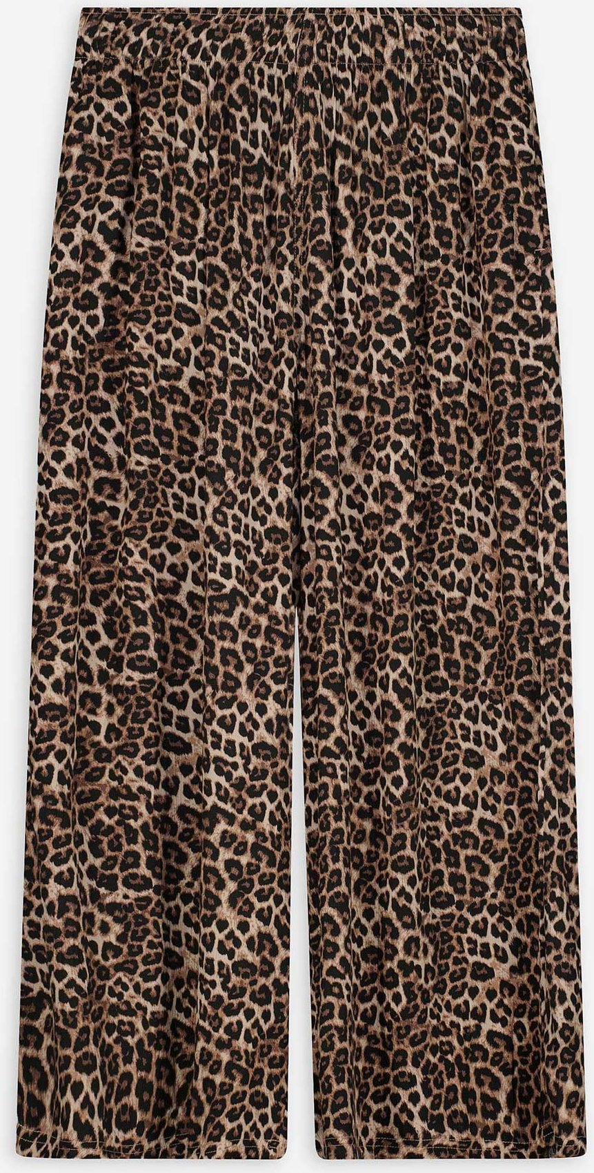 Culotte - Leopardenmuster - beige
