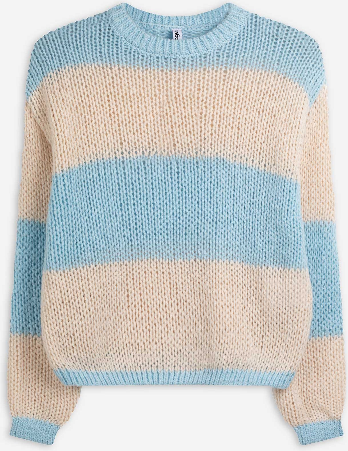 Pullover - Strick - hellblau