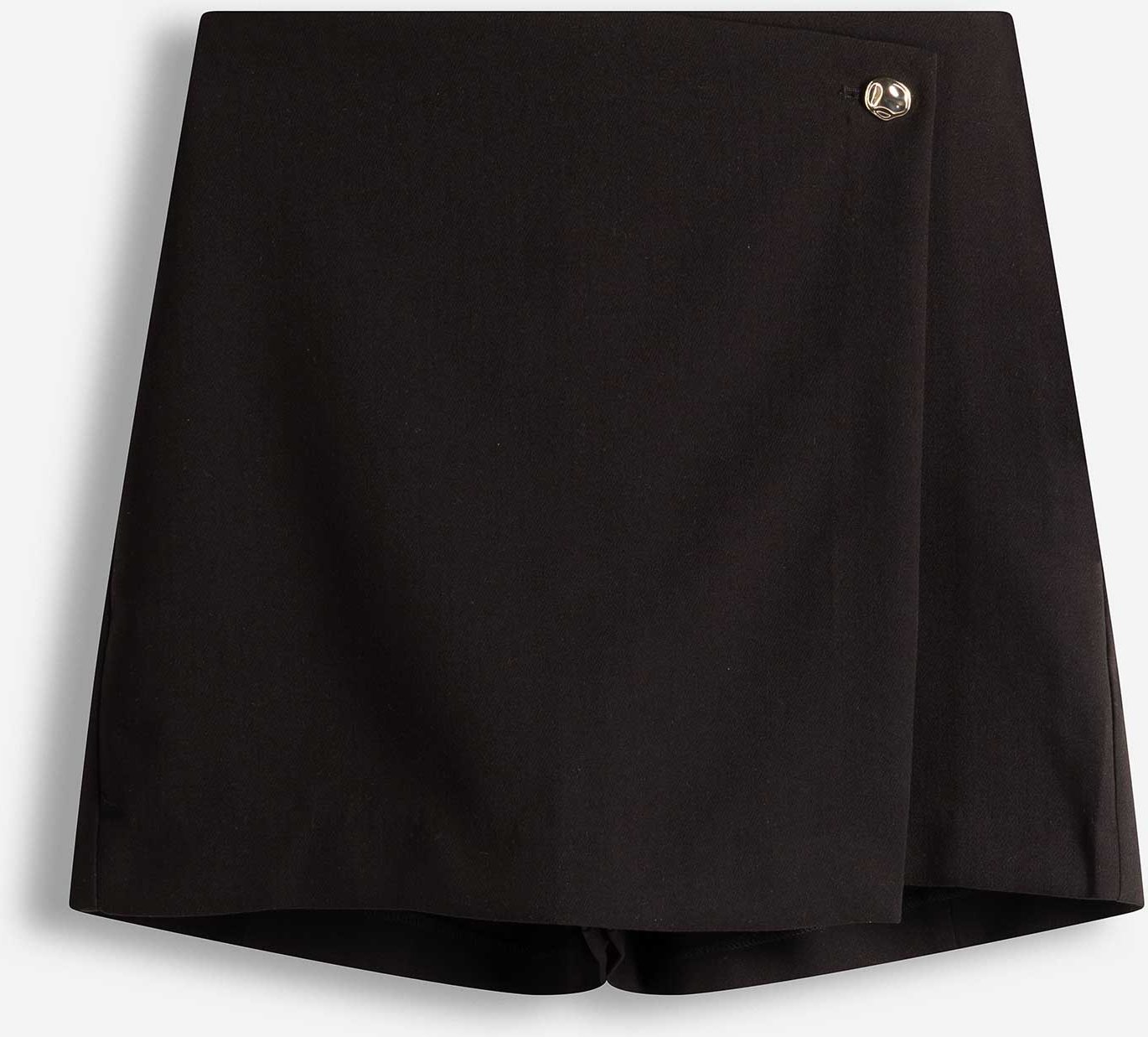 Skort - einfarbig - schwarz