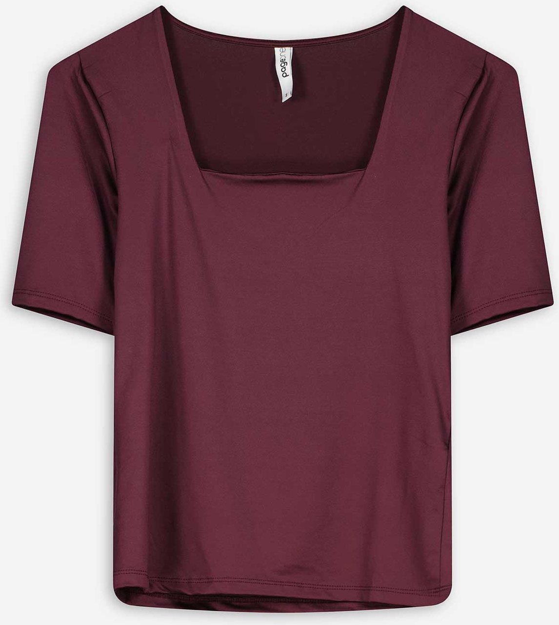 Thumbnail - T-Shirt - Material-Mix - dunkellila