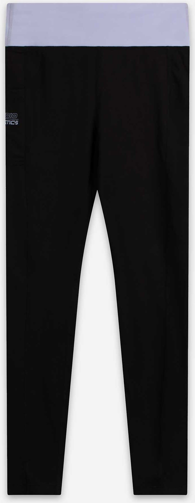 Leggings - einfarbig - schwarz