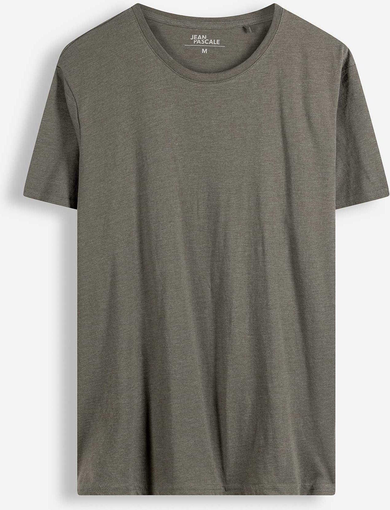 T-Shirt - einfarbig - dunkelgrün