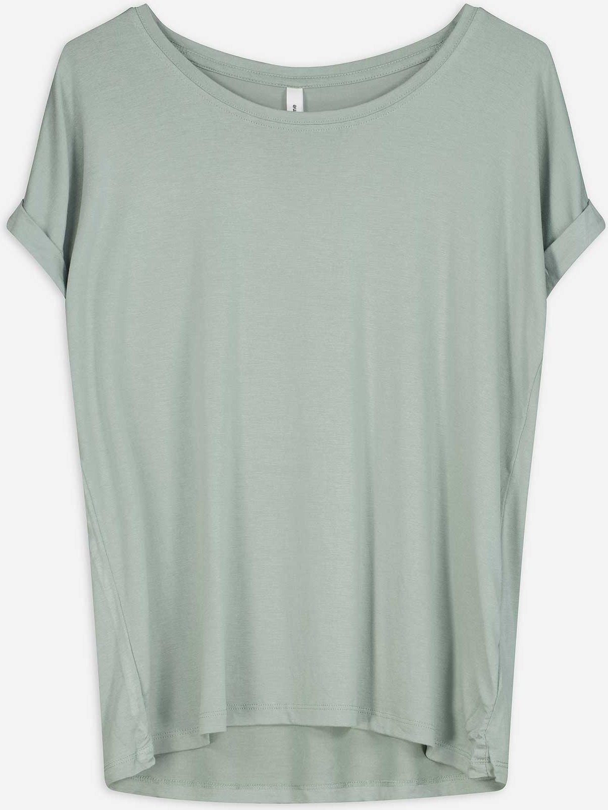 T-Shirt - Viskose-Mix - türkis