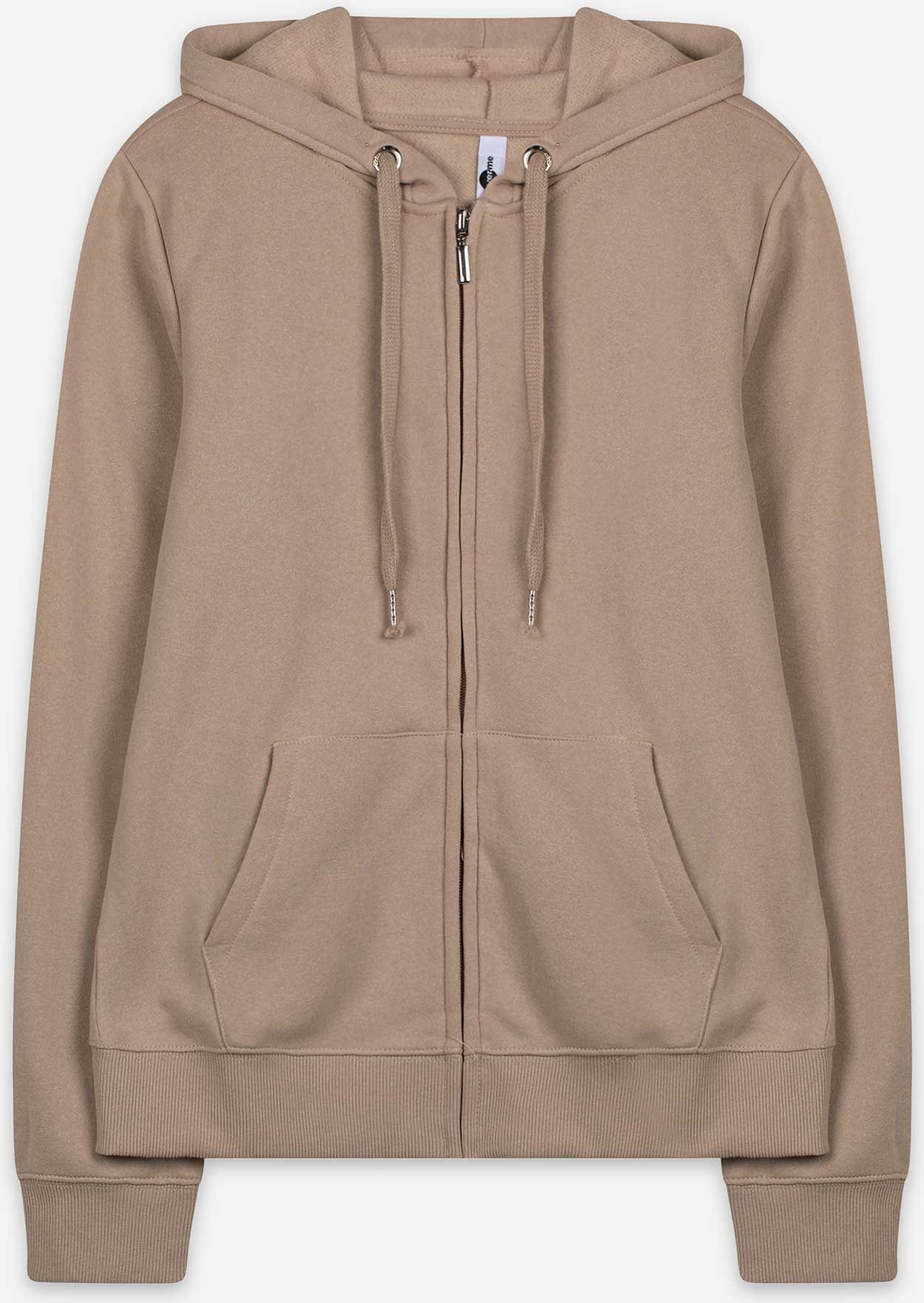 Sweatjacke - beige
