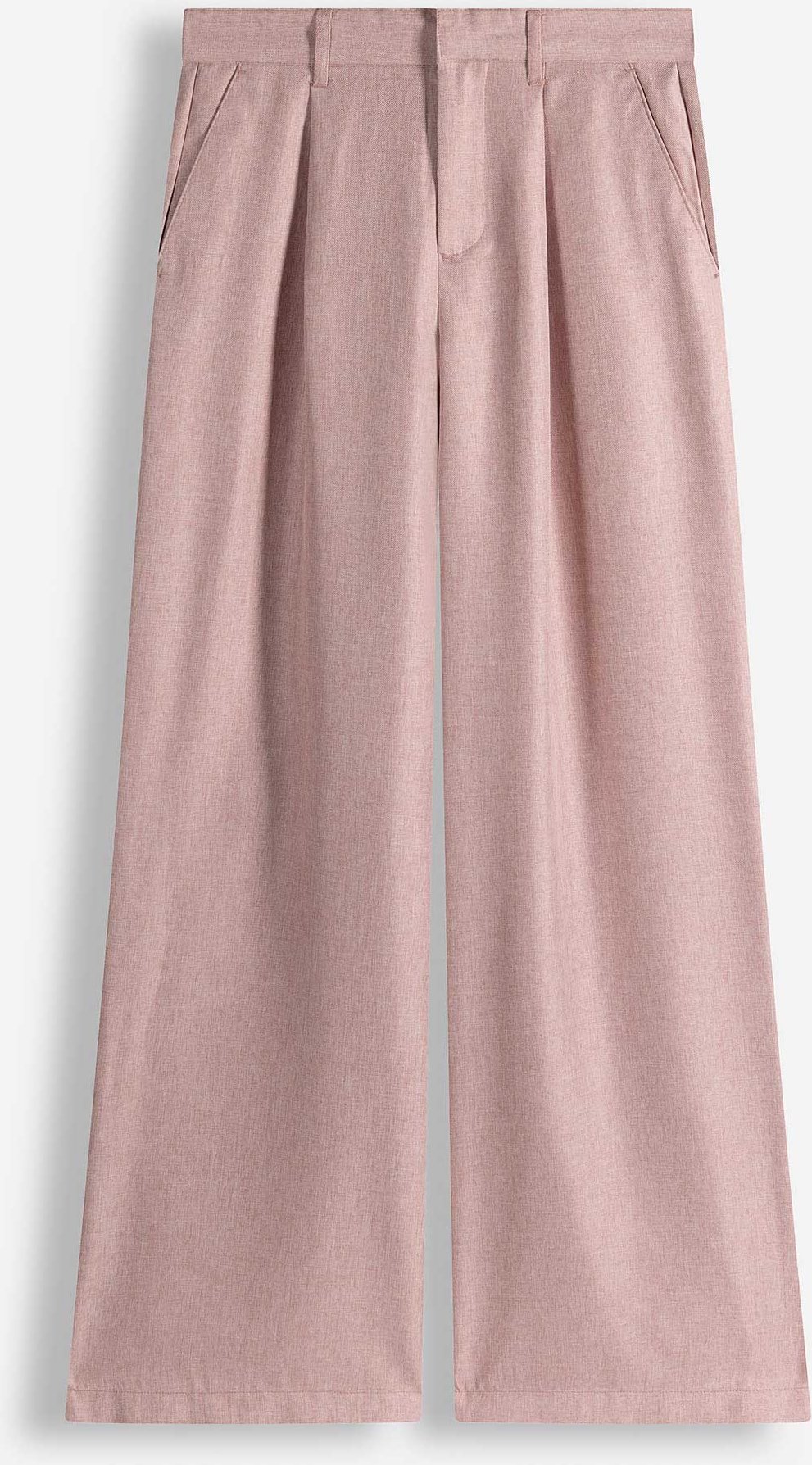 Anzugshose - Wide Fit - pink