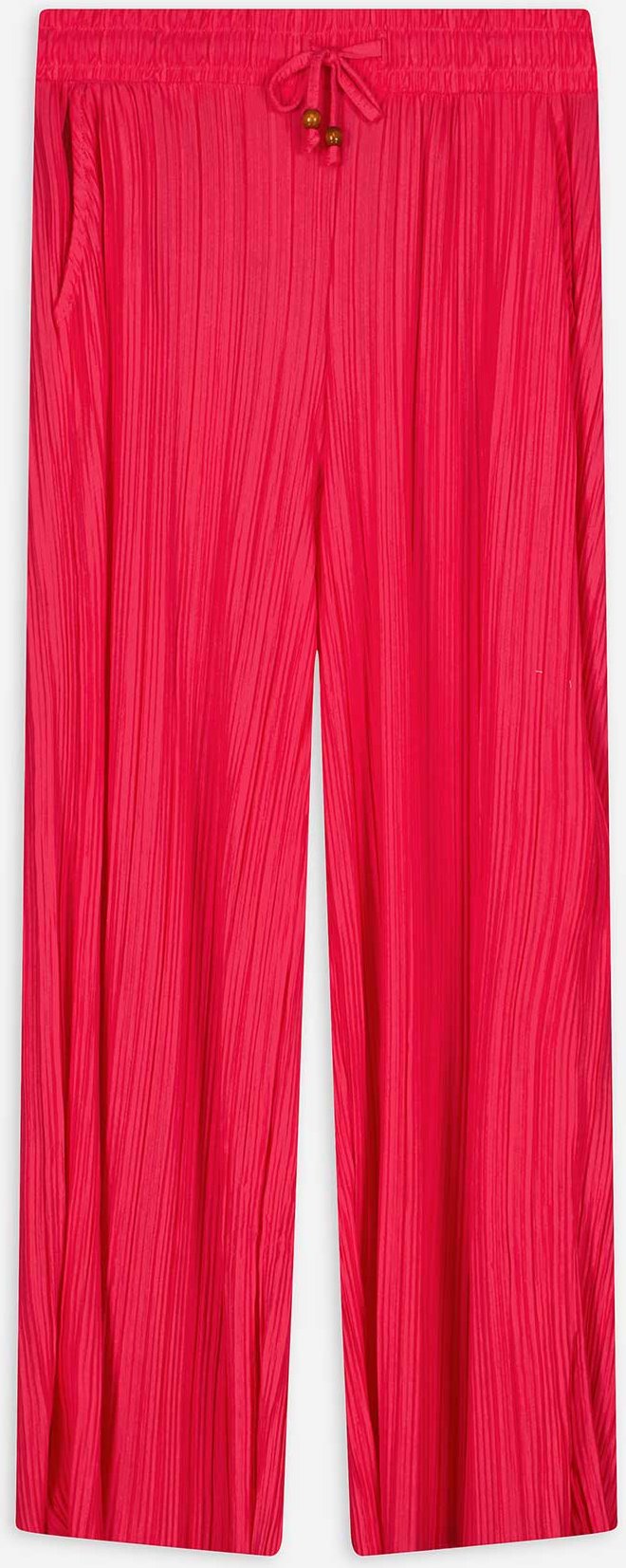 Thumbnail - Palazzohose - einfarbig - pink
