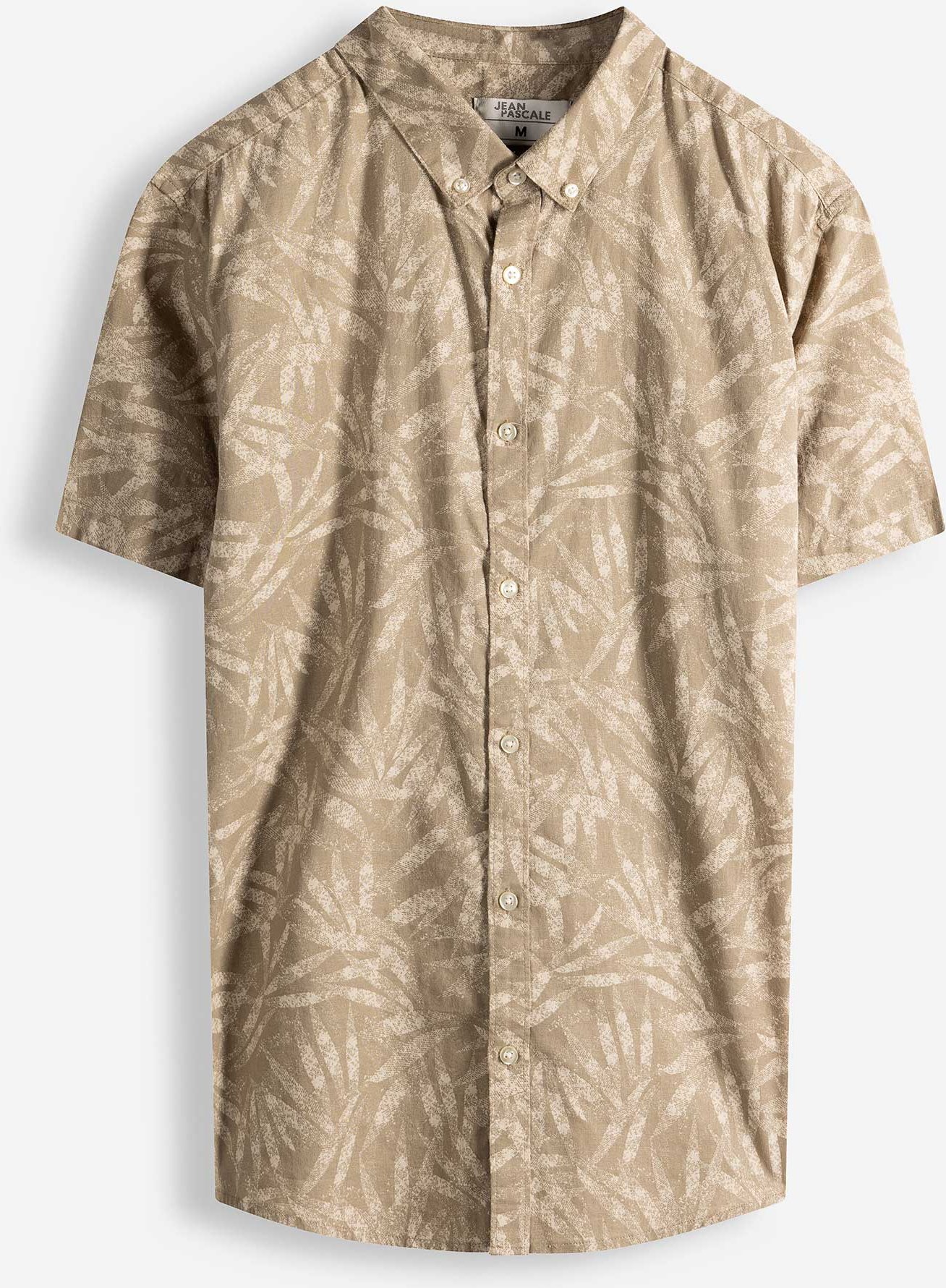 Hemd - Leinen-Mix - beige