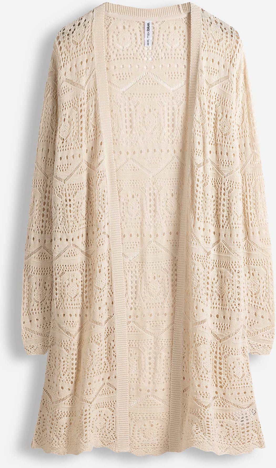 Cardigan - Lochspitze - beige