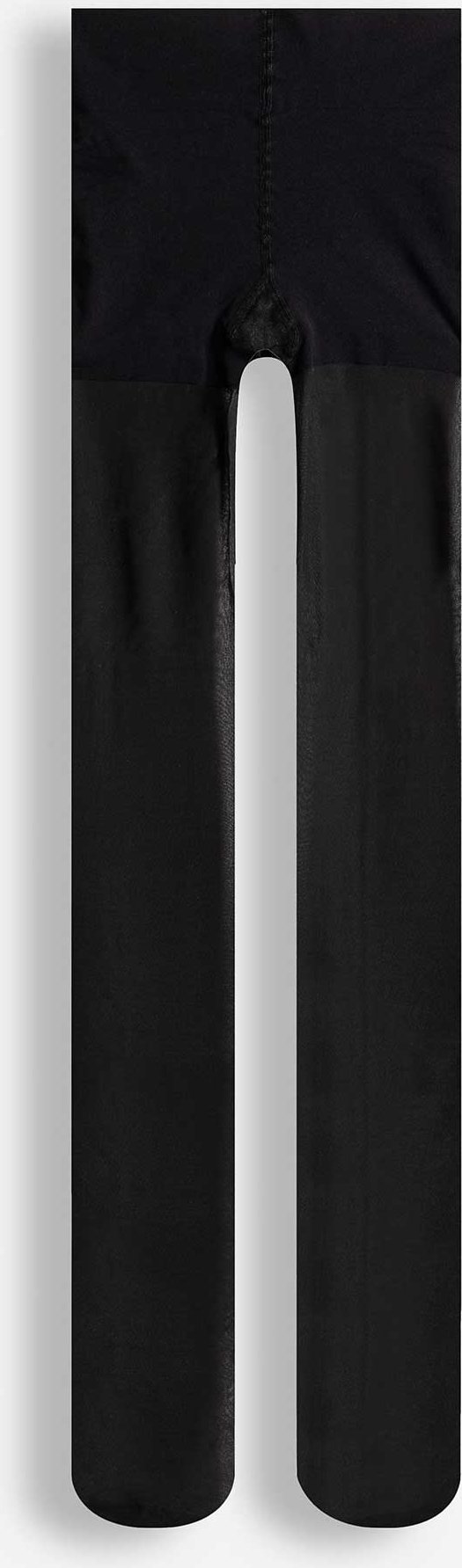 Strumpfhose - einfarbig - schwarz