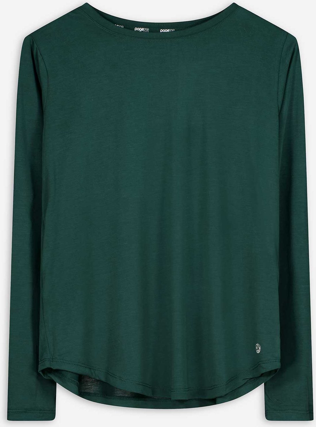 Thumbnail - Langarmshirt - Atmungsaktiv - dunkelgrün
