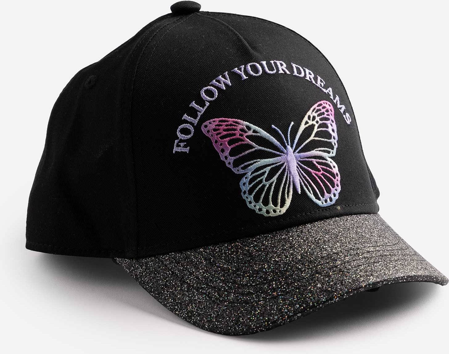 Basecap - Stickereien - schwarz