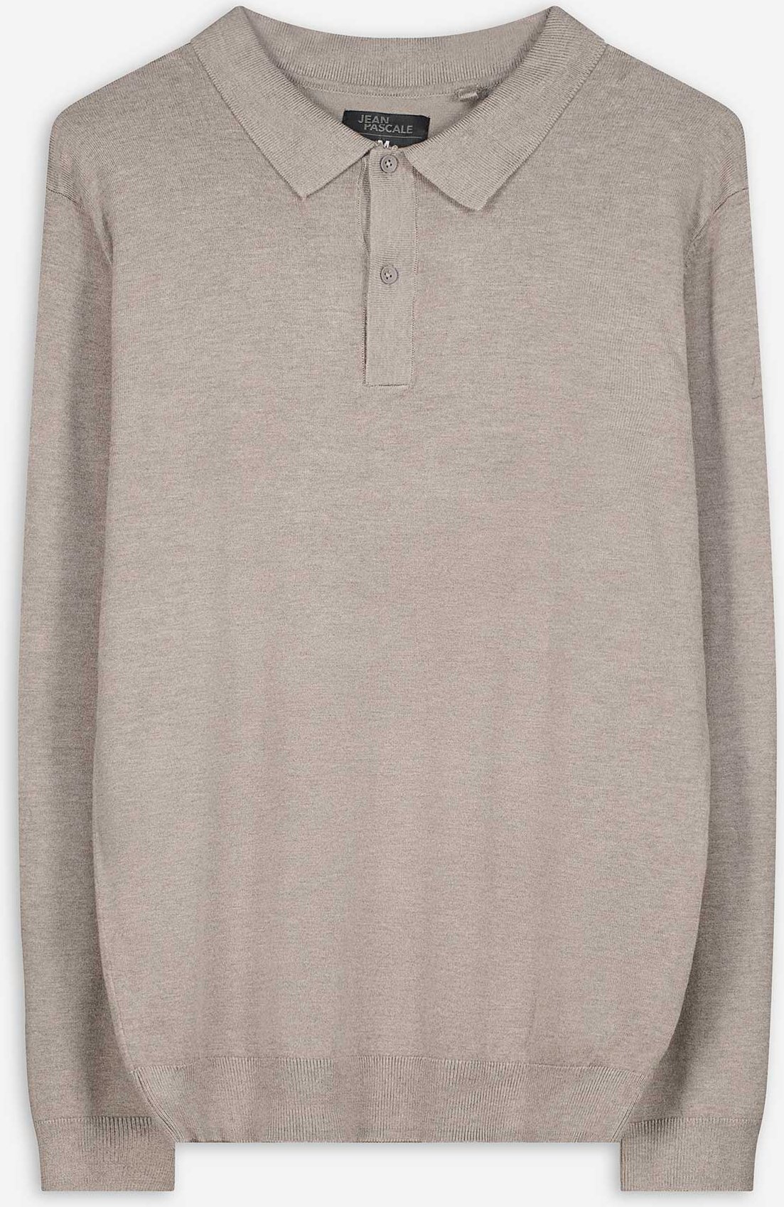 Pullover - Polokragen - beige