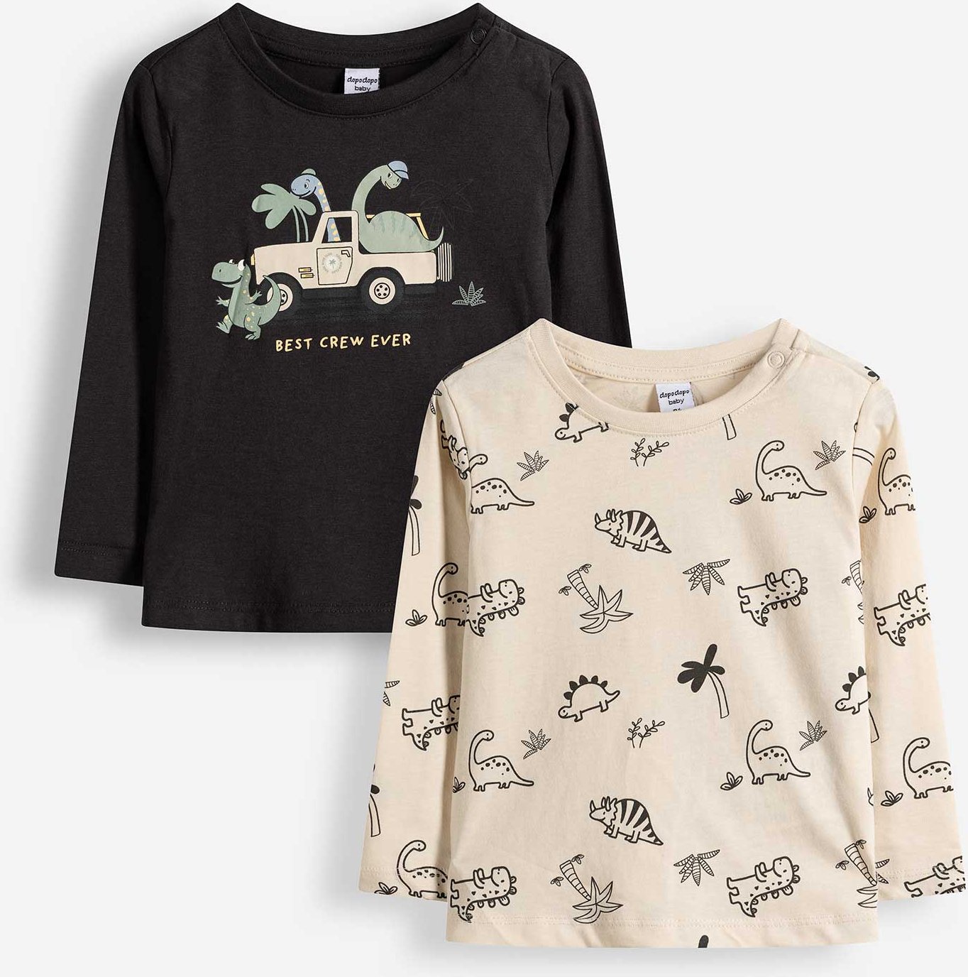 Langarmshirt - 2er-Pack