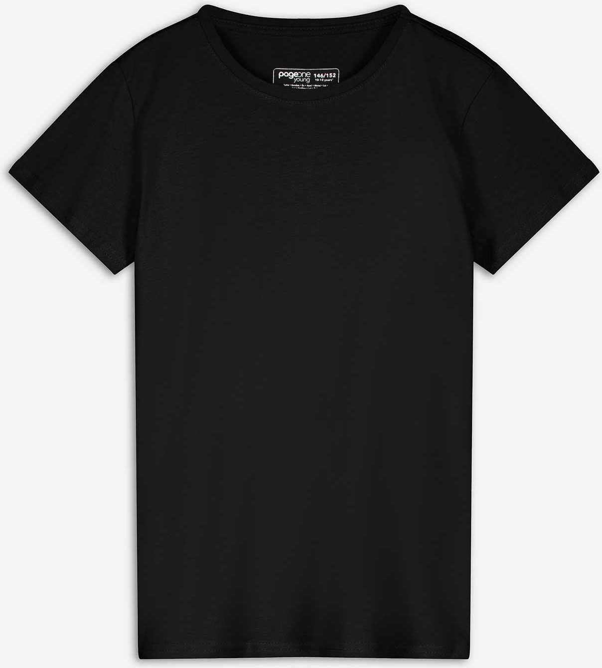 T-Shirt - Baumwolle - schwarz