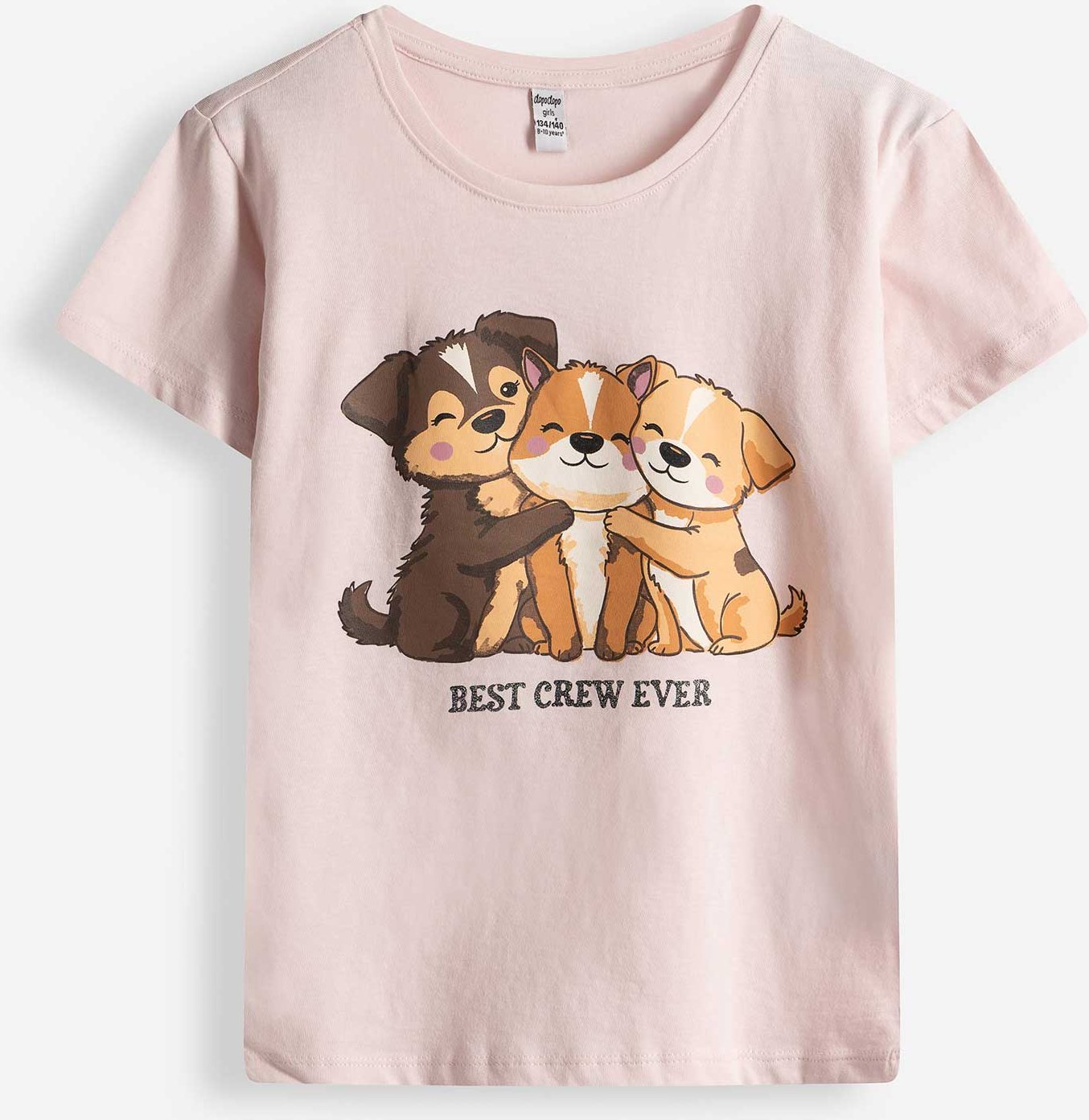 T-Shirt - Frontprint - rosa