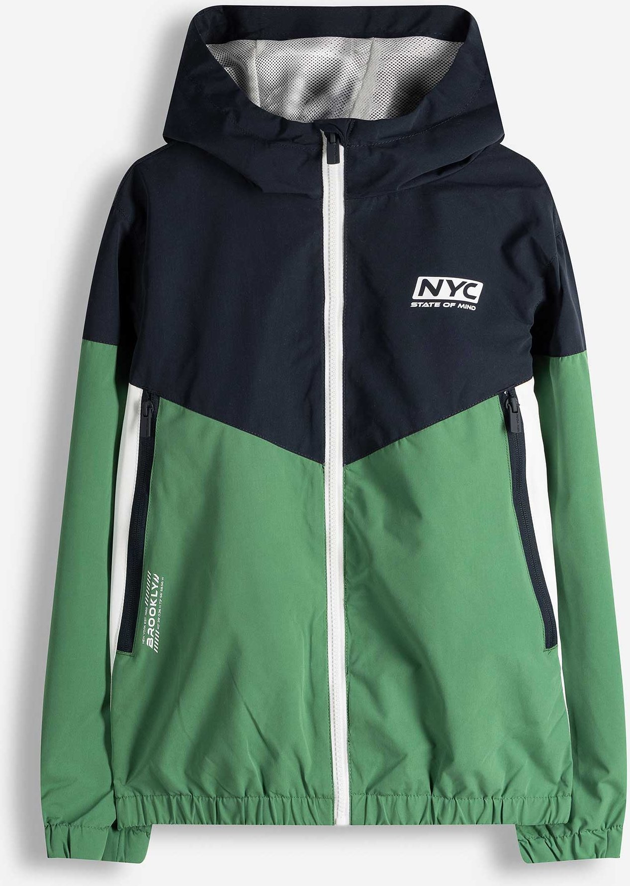 Outdoorjacke - Wasserabweisend - dunkelblau