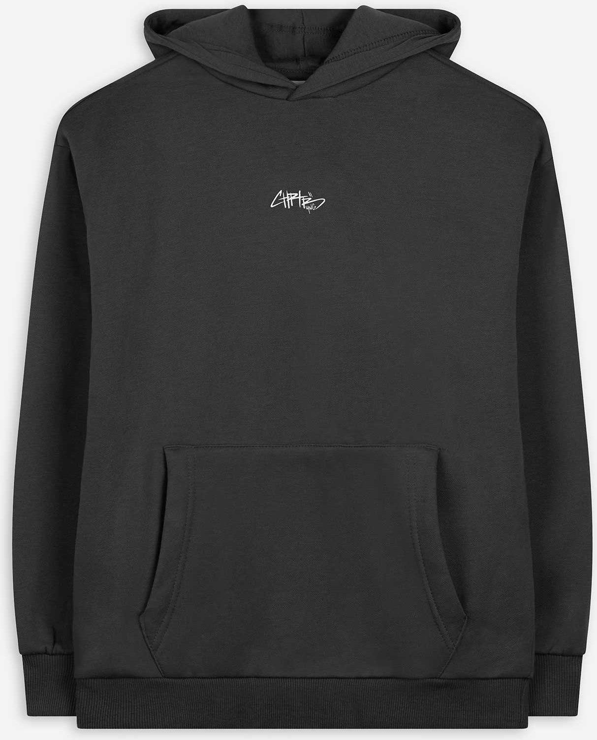 Hoodie - Oversized Fit - dunkelgrau