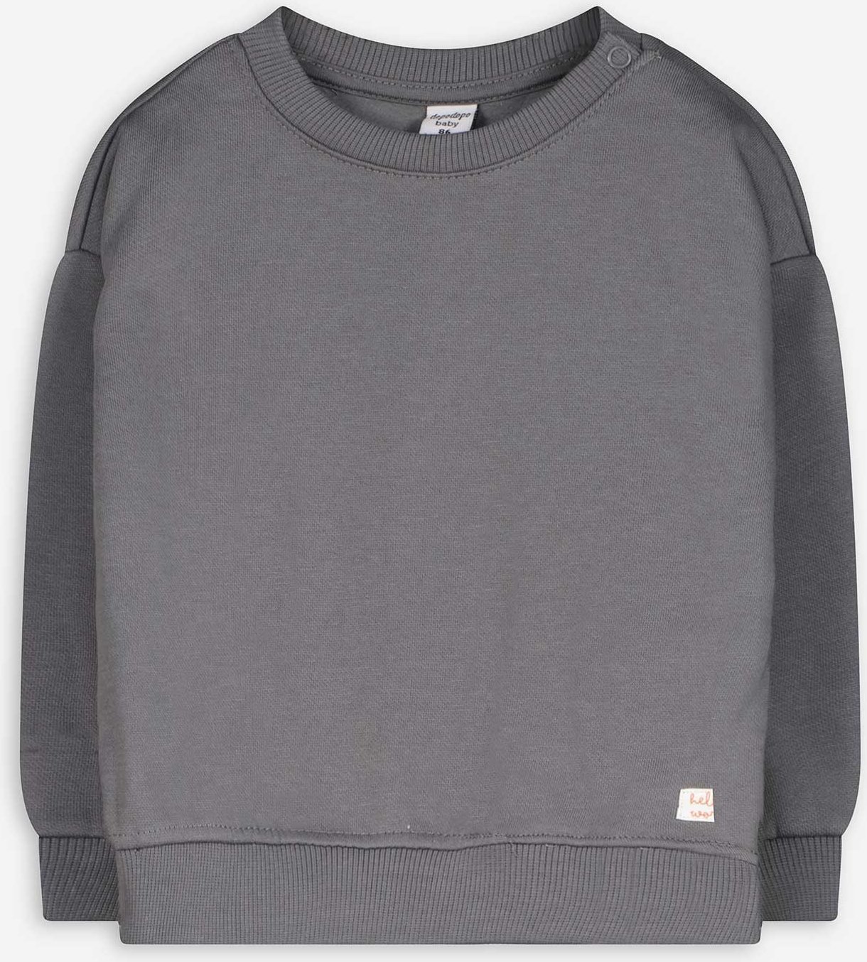 Thumbnail - Sweatshirt - Oversized Fit - grau