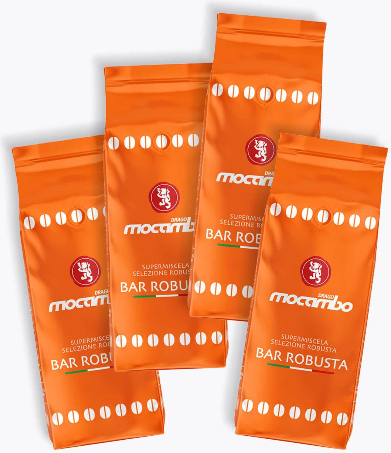 Drago Mocambo Bar Robusta Vorteilspaket 4 x 1kg