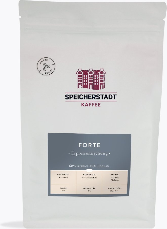 Speicherstadt Forte Espressomischung 1kg