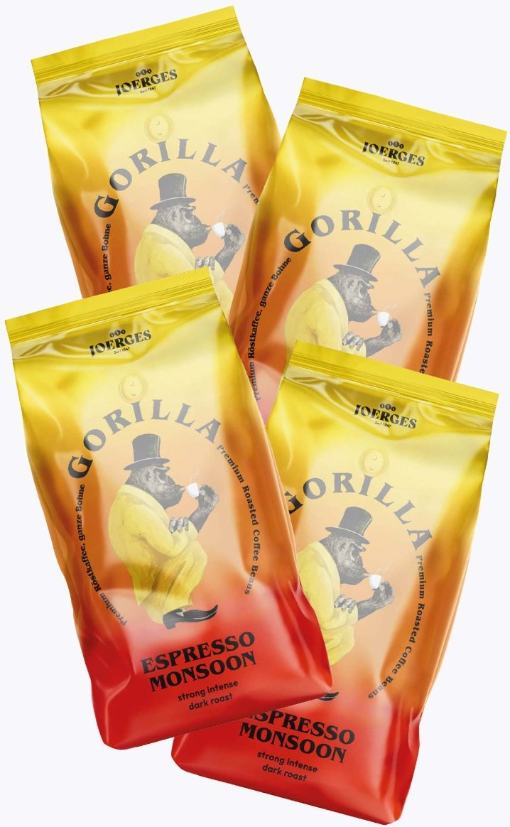 Thumbnail - Gorilla Espresso Monsoon Vorteilspaket 4 x 1kg