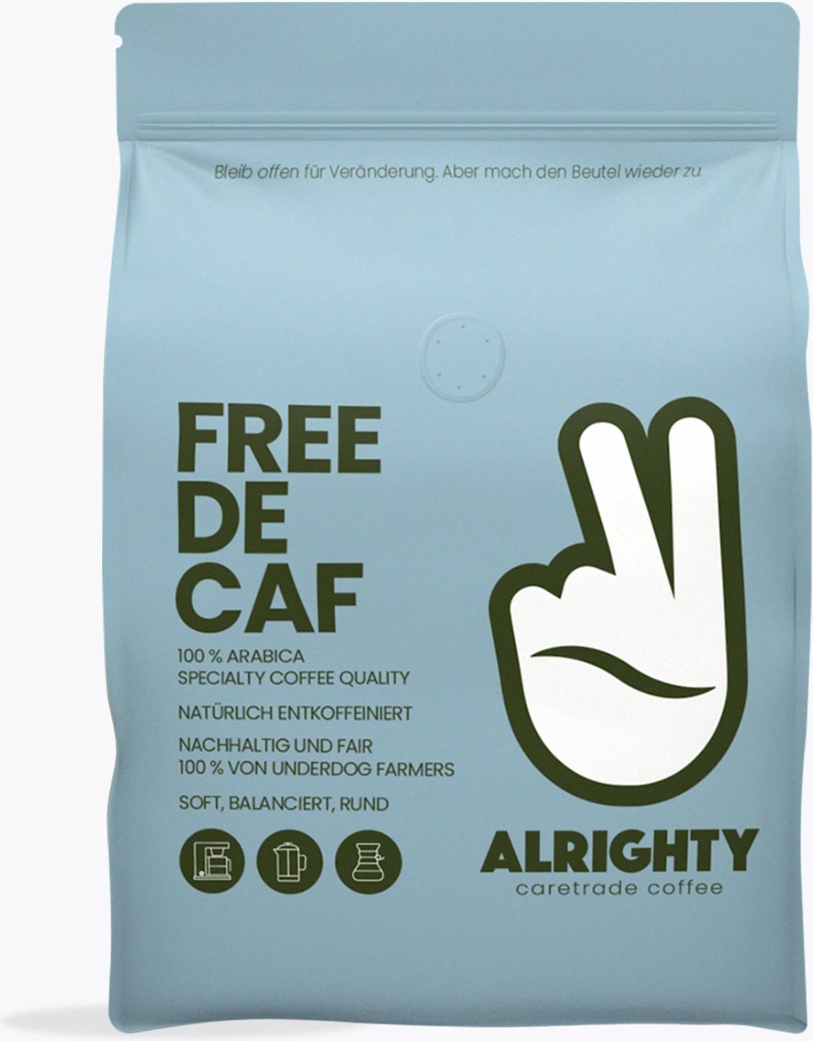 Alrighty Free Decaf 1kg