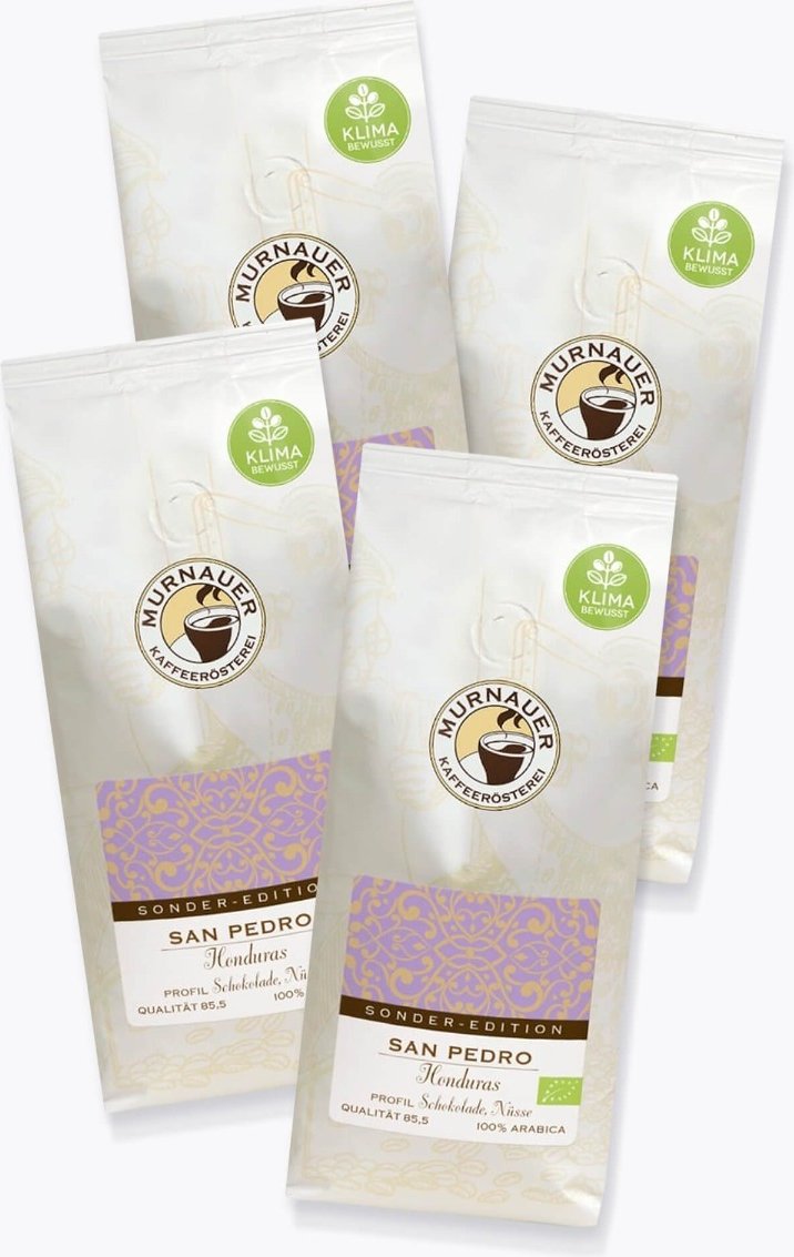 Murnauer San Pedro Bio Honduras Vorteilspaket 4 x 1kg