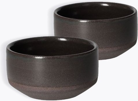 roastmarket ceramics Espressotasse ONYX 80ml 2er Set