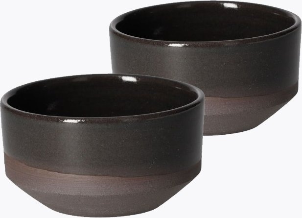 roastmarket ceramics Cappuccinotasse ONYX 200ml 2er Set