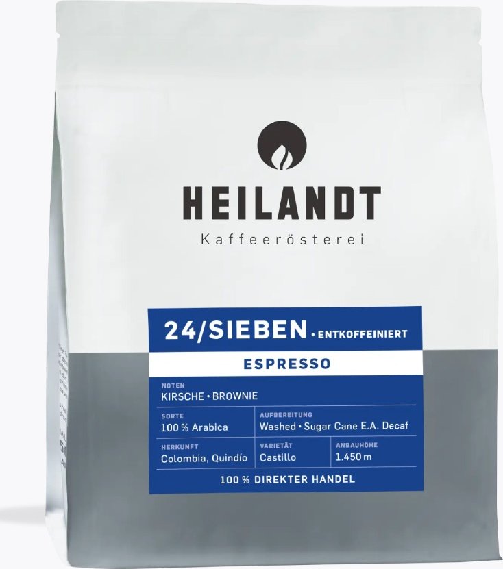 Heilandt 24/Sieben koffeinfrei 500g