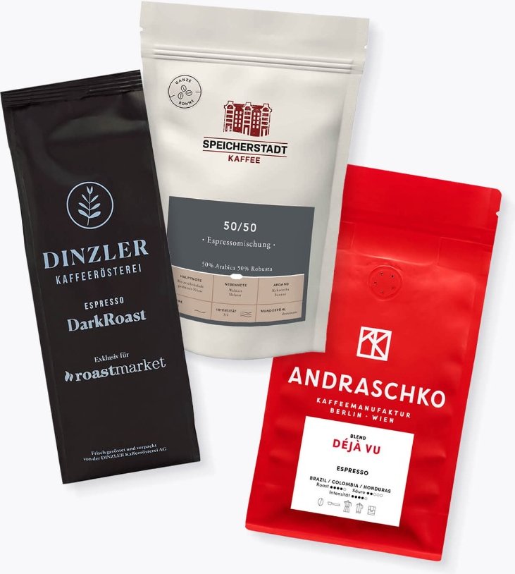 Specialty Coffee - Probierpaket 3 x 250g