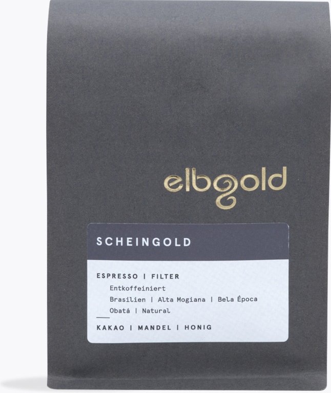 Thumbnail - Elbgold Kaffee Espresso Scheingold Entkoffeiniert 250g