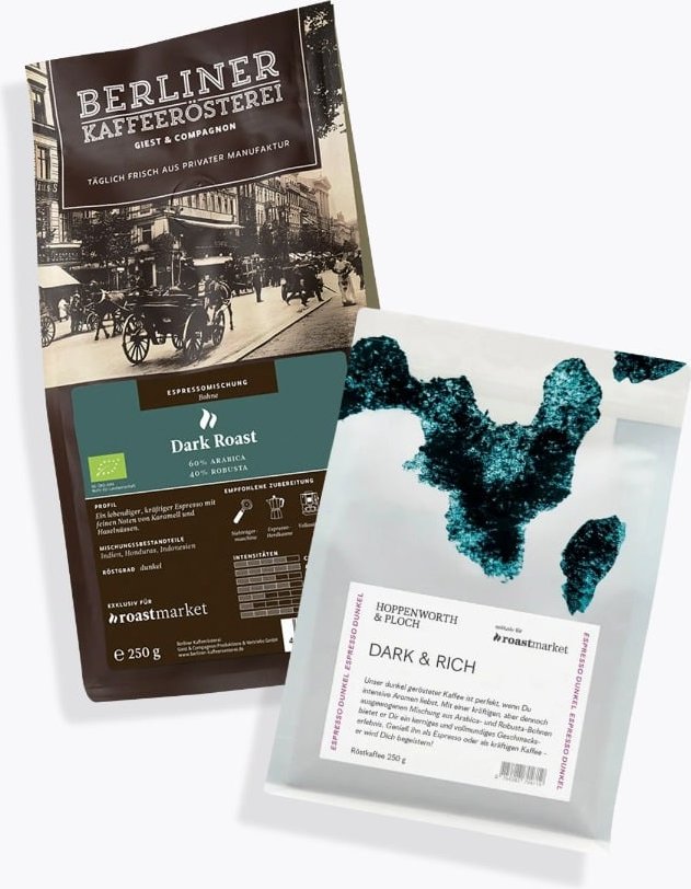 Dunkel & Stark Probierpaket 500g