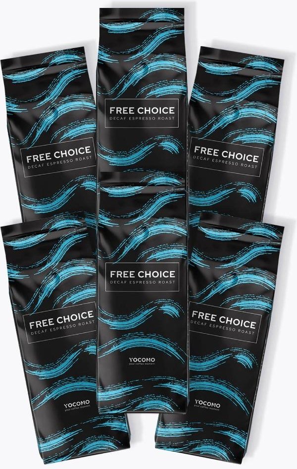 YOCOMO Free Choice Decaf Espresso Roast Vorteilspaket 6kg