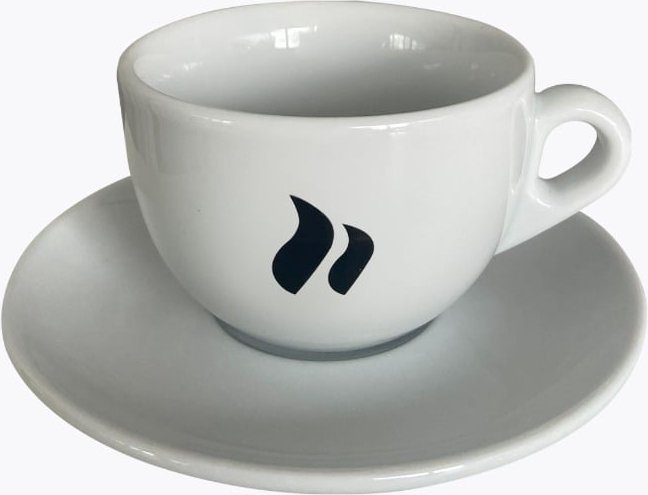 roastmarket Cappuccinotasse Weiß