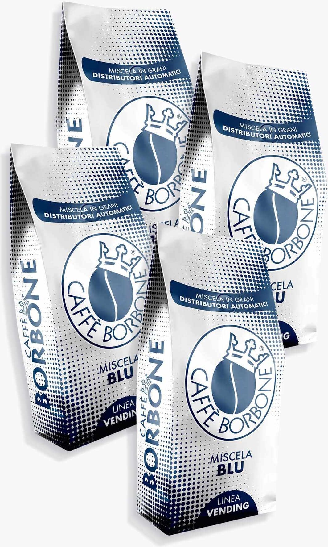 Caffè Borbone Miscela Blu Vorteilspaket 4 x 1kg