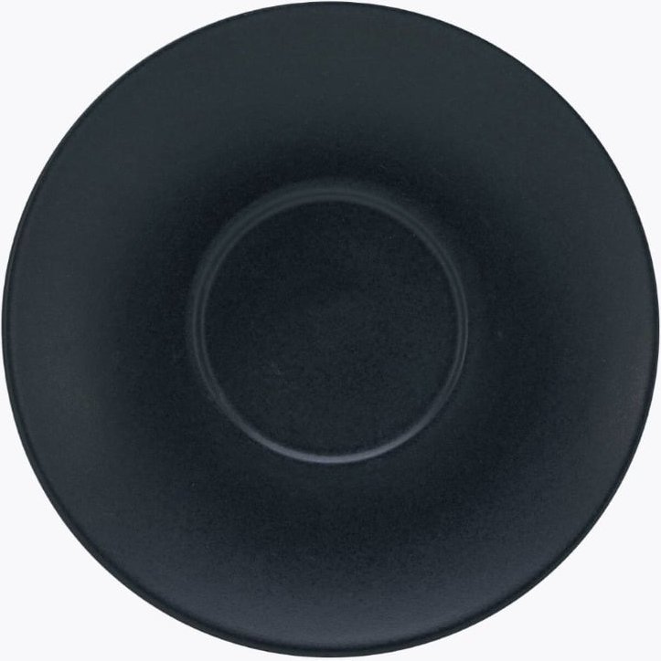 Thumbnail - CreaTable Soft Touch Cappuccinountertasse Schwarz