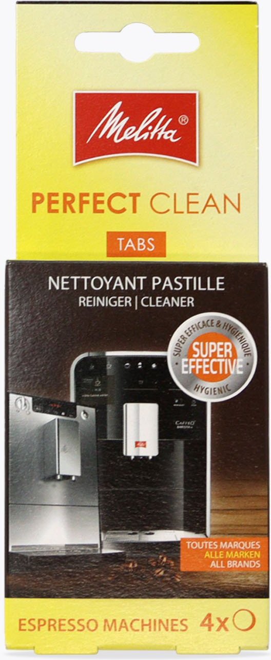 Melitta® Perfect Clean Reinigungstabs für Kaffeevollautomaten 4 Stück