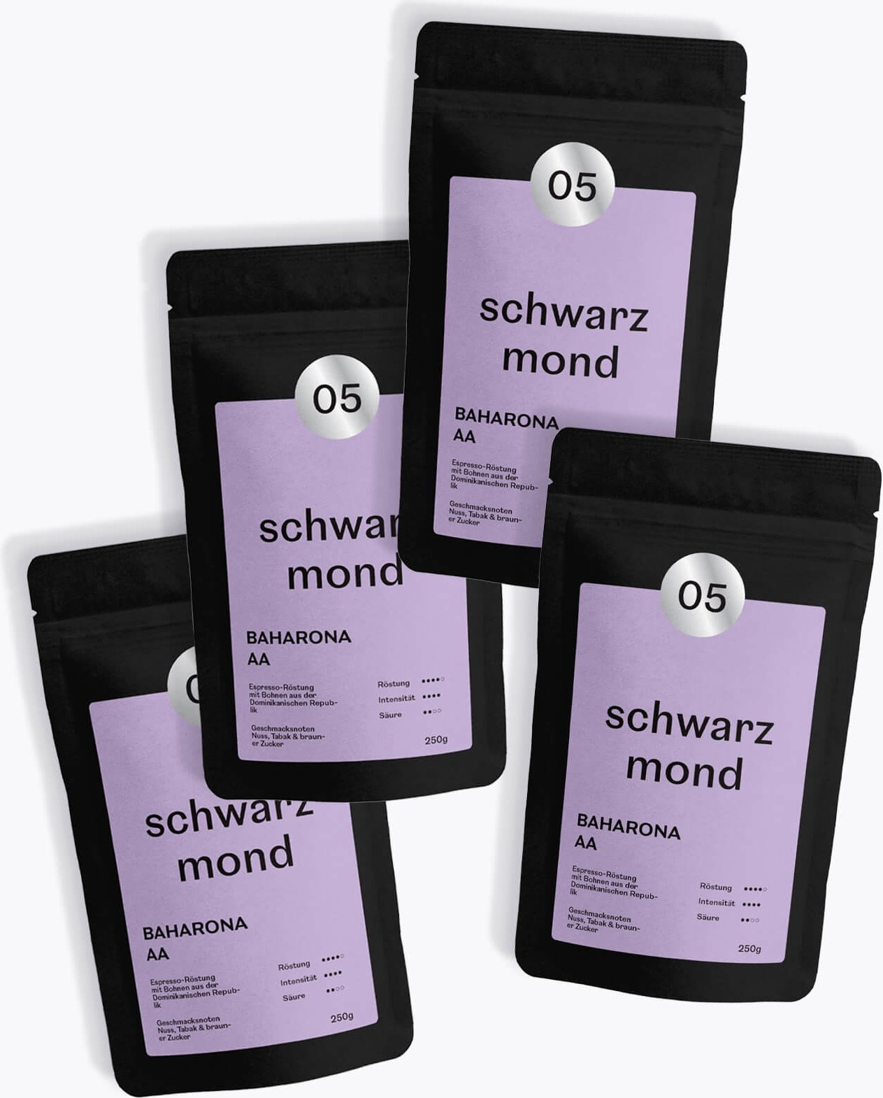 Schwarzmond Baharona AA Vorteilspaket 1kg